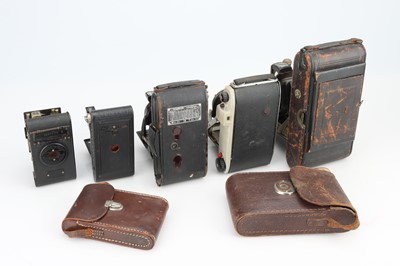 Lot 281 - A Mixed Selection of Folding Cameras