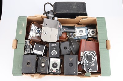 Lot 282 - A Large Selection of Cameras