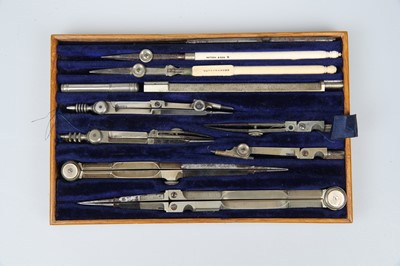 Lot 736 - Two Sets of Victorian Drawing Instruments