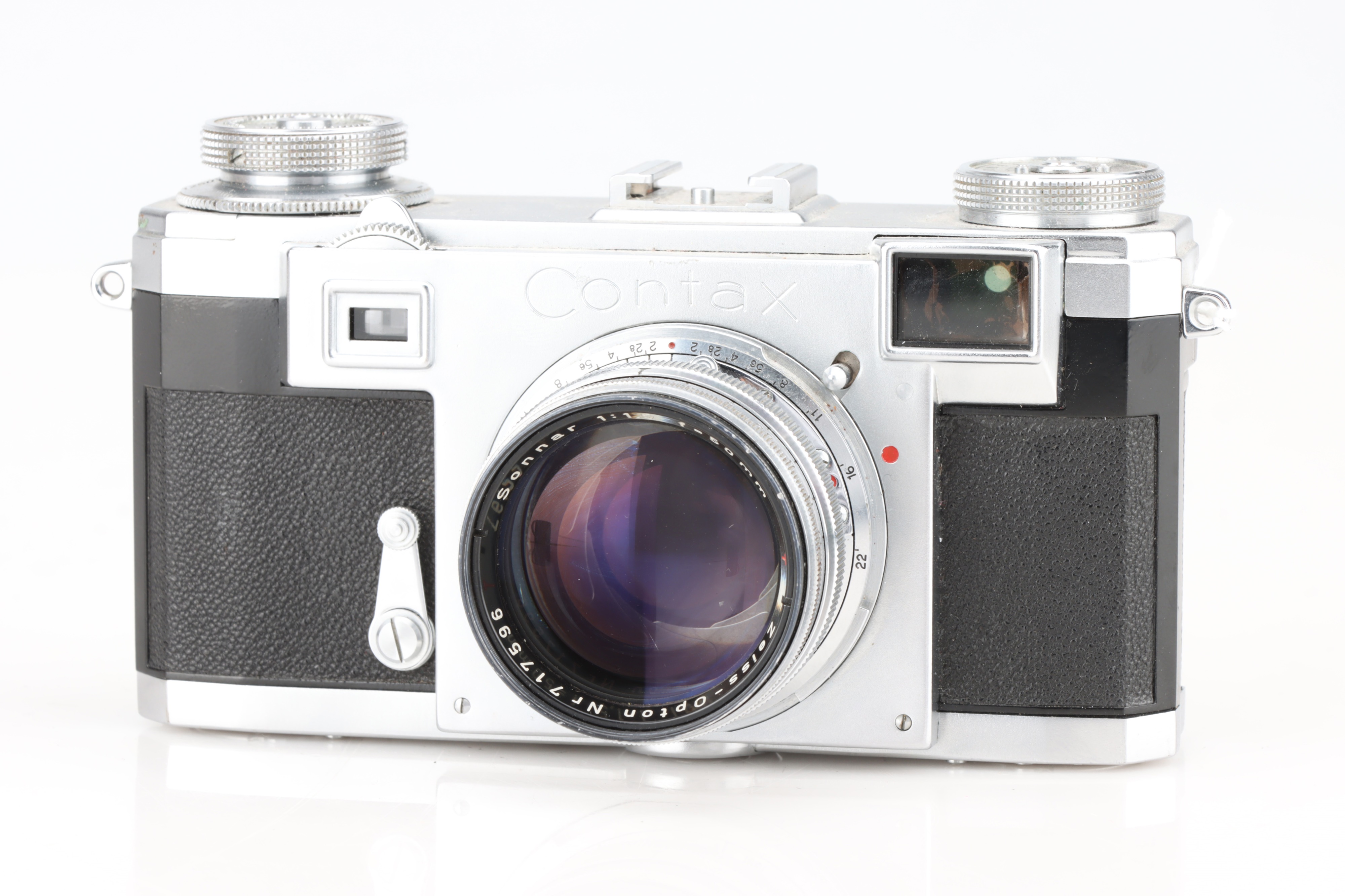 Lot 108 - A Zeiss Ikon Contax IIa Rangefinder Camera,