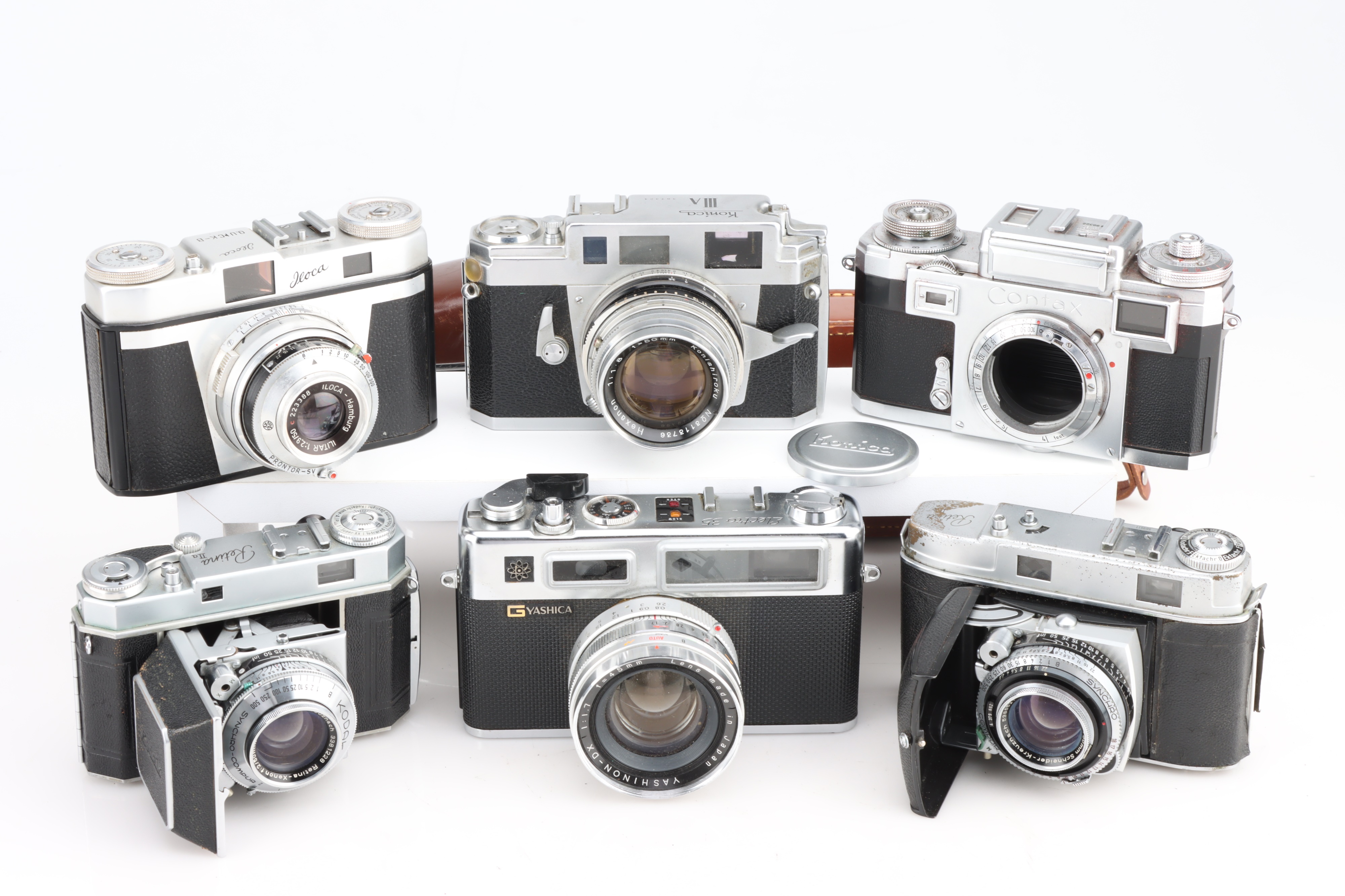 Lot 278 - A Selection of Various Cameras,