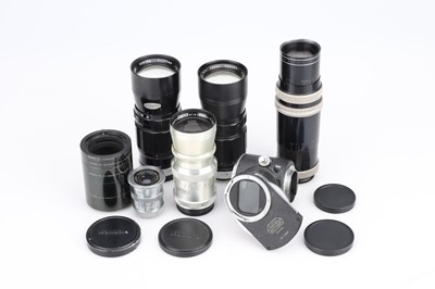 Lot 326 - A Selection of Various Lenses