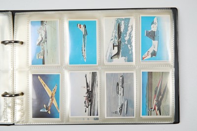 Lot 558 - Aircraft interest, Cigarette Cards and Stickers