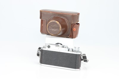 Lot 74 - A Canon IIIA Rangefinder Camera