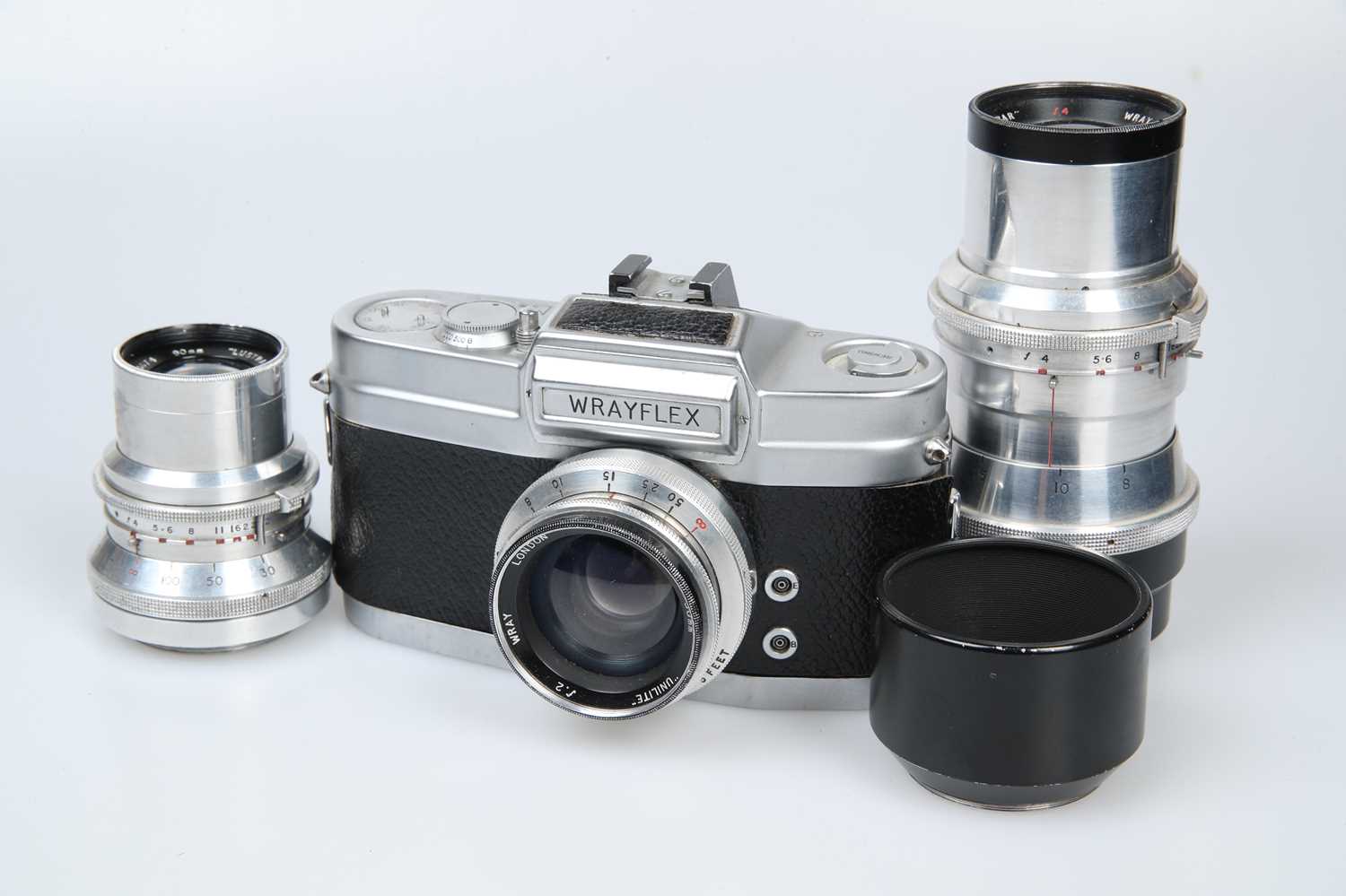 Lot 147 - A Wray Wrayflex Ia Camera,