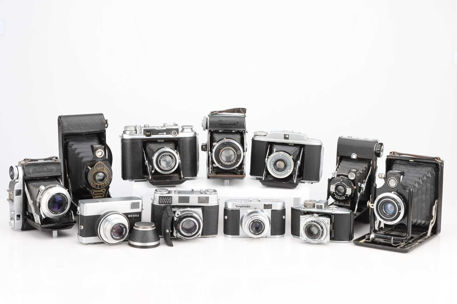 Lot 295 - A Good Selection of Various Cameras,