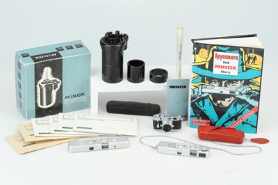 Lot 202 - A Selection of Minox Cameras & Accessories