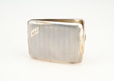 Lot 502 - A Hallmarked Silver Cigarette Case