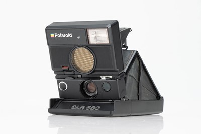 Lot 294 - A Polaroid SLR 680 Instant Camera