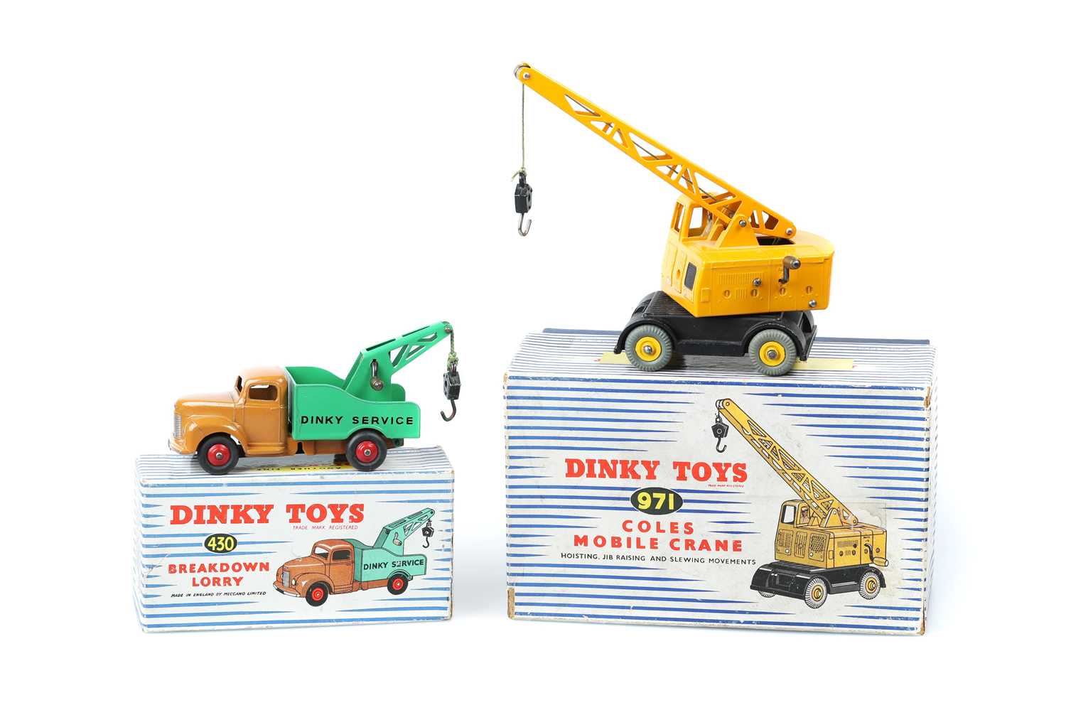 Lot 566 - Dinky Toys Die-cast Vintage Commercial Vehicles