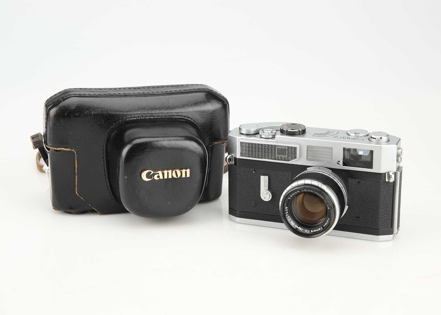 Lot 62 - A Canon Model 7 Rangefinder Camera