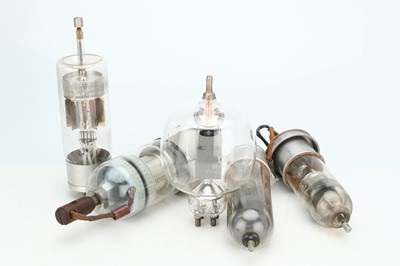 Lot 885 - Collection of Large Valves Electron Tubes