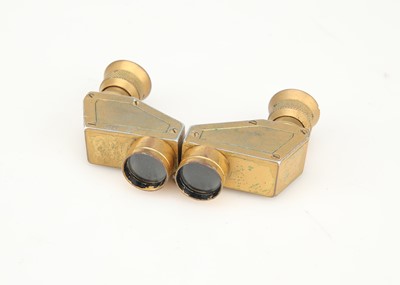 Lot 459 - Two Pairs of Compact Gold Binoculars