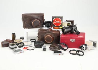 Lot 51 - A Selection of Various Leica Accessories