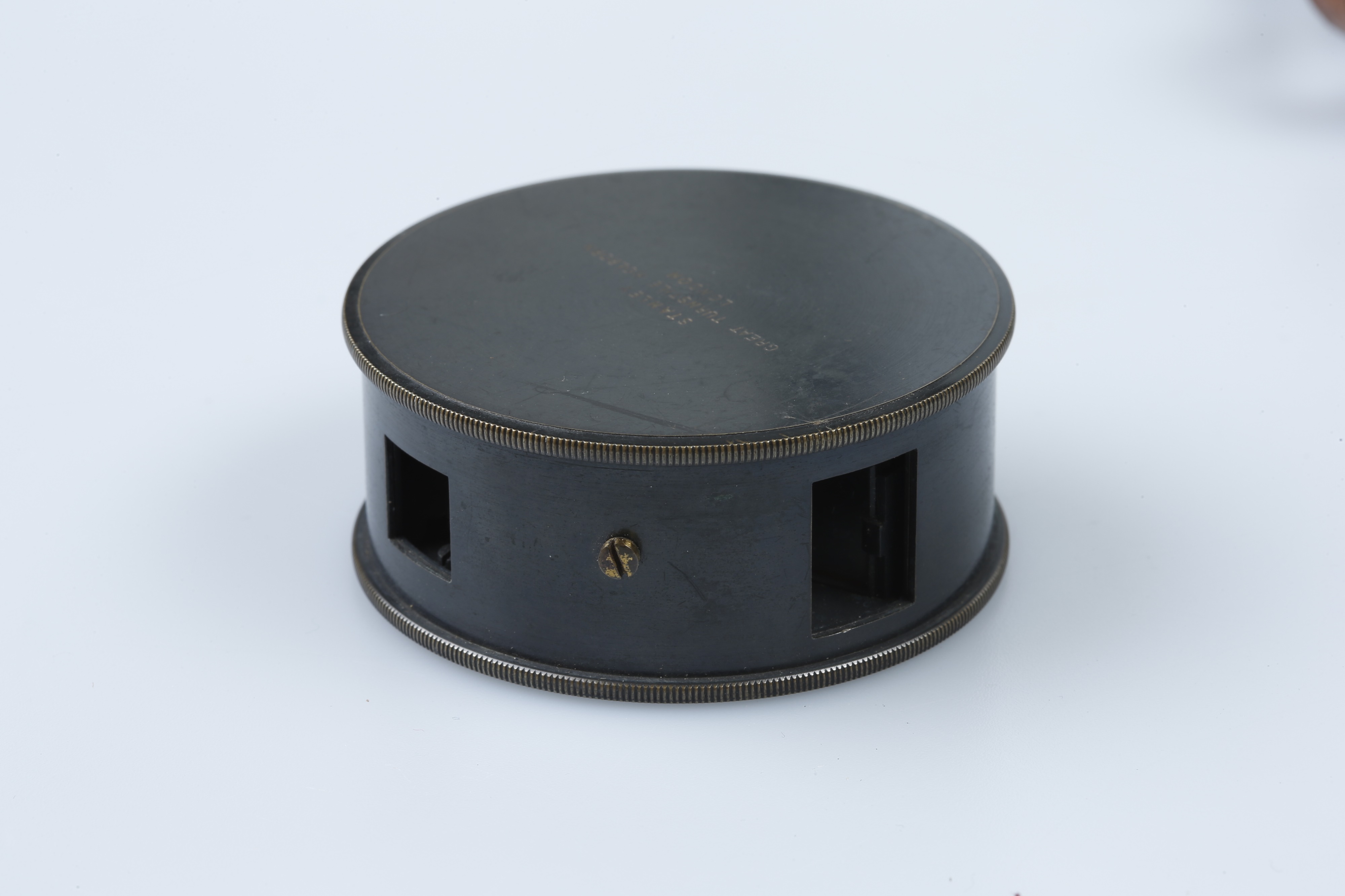 Lot 723 - A Green Card Compass and an Optical Square