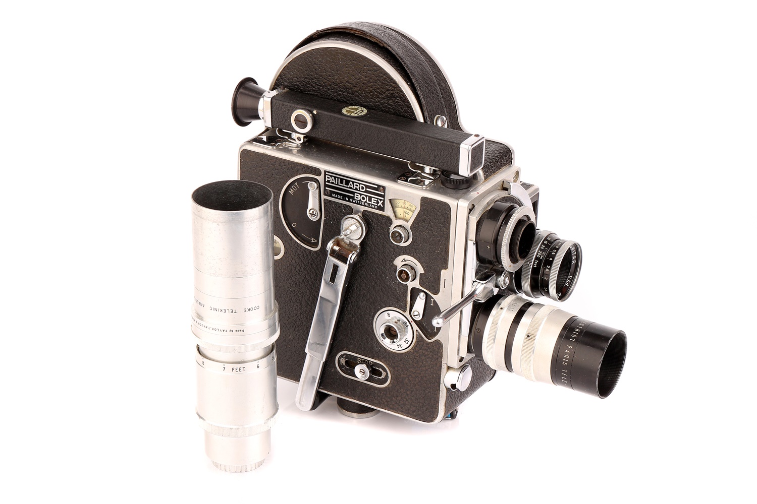Lot 1281 - A Paillard Bolex H16 16mm Cine Camera,