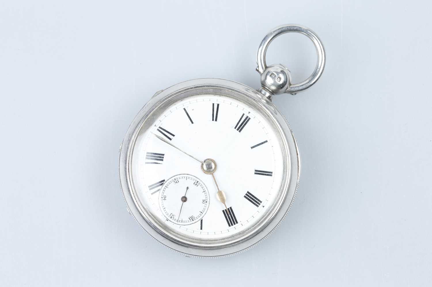 Lot 643 - A Silver Cased Open Face Pocket Watch