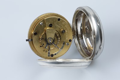 Lot 643 - A Silver Cased Open Face Pocket Watch