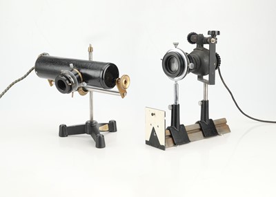 Lot 665 - Two Microscope Lamps