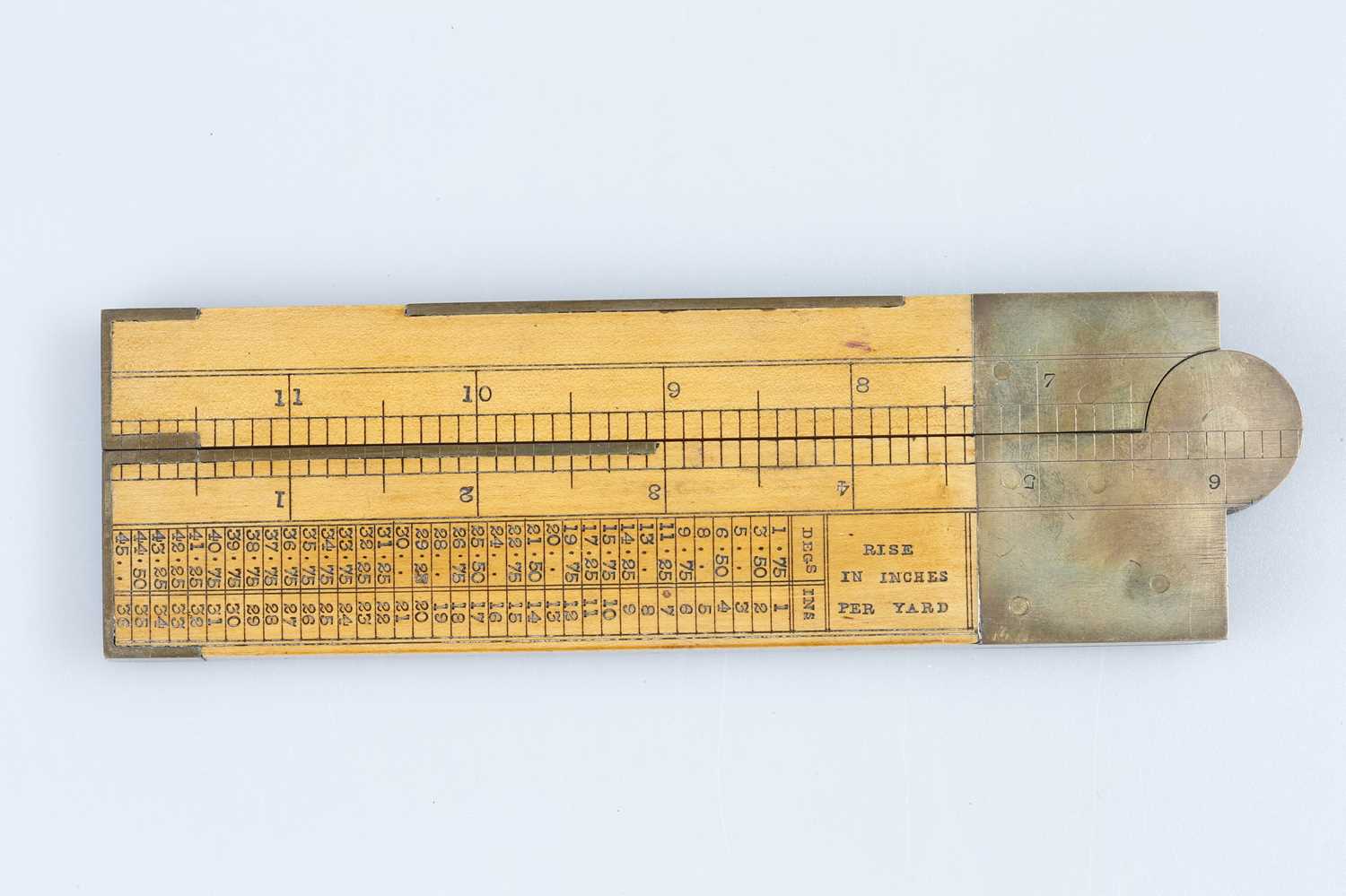 Lot 728 - A Stanley Protractor Level,