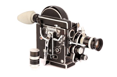 Lot 1285 - A Paillard Bolex H8 Reflex 8mm Cine Camera