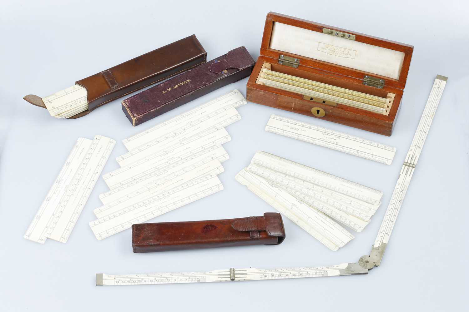 Lot 729 - A Good Architect's 4-fold 2-foot rule, and