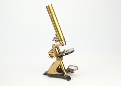 Lot 661 - A Brass Society of Arts Type Microscope