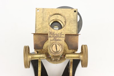 Lot 661 - A Brass Society of Arts Type Microscope