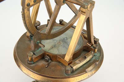 Lot 766 - A Late 18th Century Surveyors Theodolite