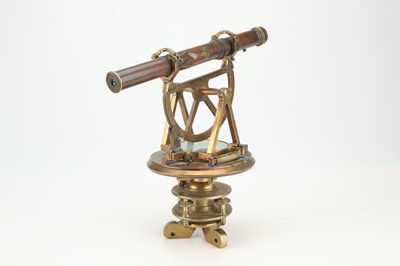 Lot 766 - A Late 18th Century Surveyors Theodolite