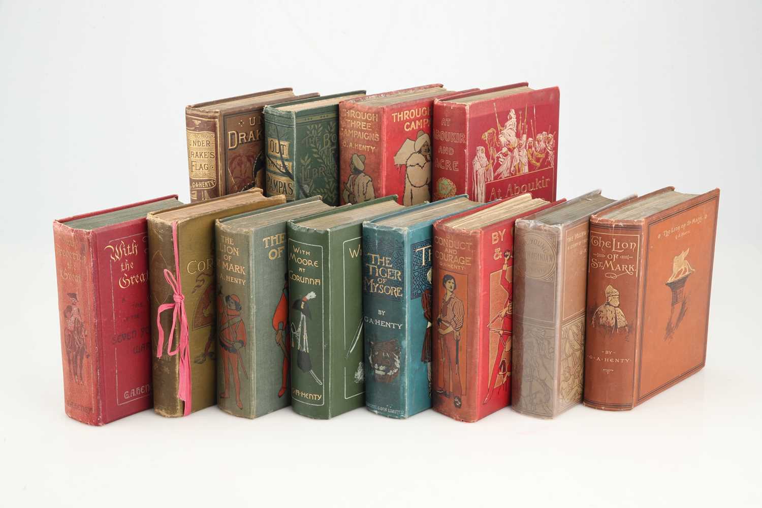 Lot 812 - A Collection Of G.A Henty Novels,