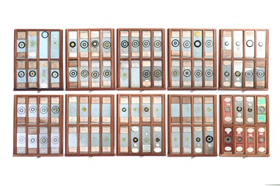 Lot 188 - A Large Victorian Cabinet of Microscope Slides
