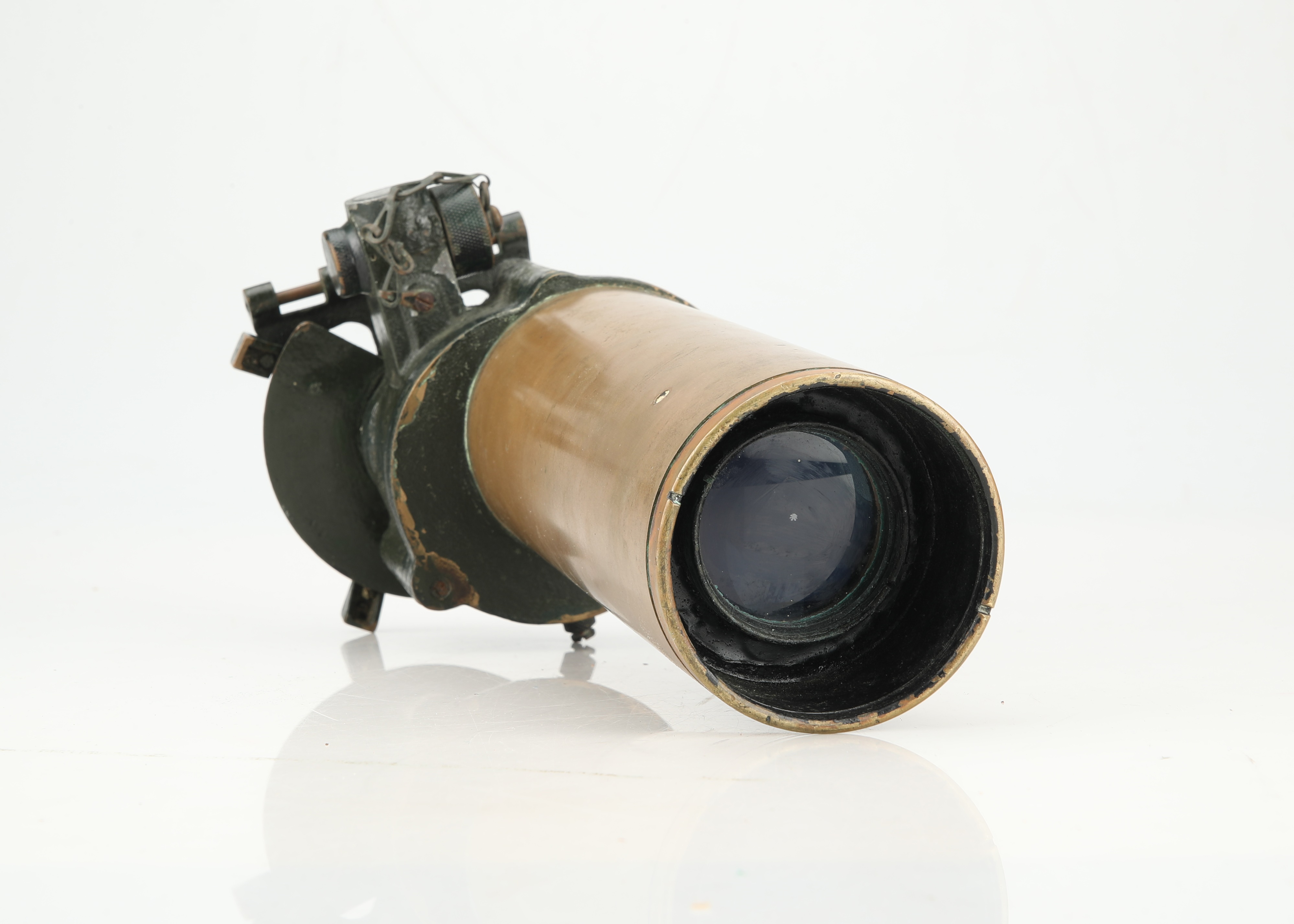 Lot 698 A Ross Military Prismatic Telescope,