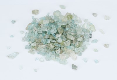 Lot 829 - A Substantial Collection of Individual Brazilian Aquamarine Stones