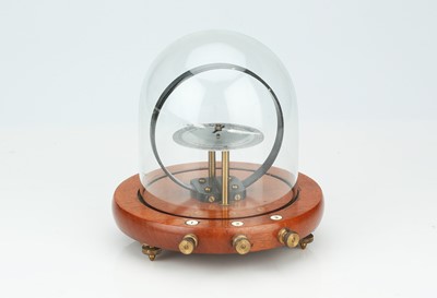 Lot 702 - A Tangent Galvanometer Under a Glass Dome