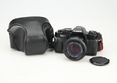 Lot 118 - A Canon T-60 35mm SLR Camera