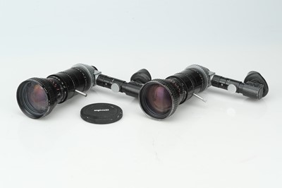 Lot 341 - Two P. Angenieux-Zoom Type 10x20A f/2.2 12-120mm Lenses