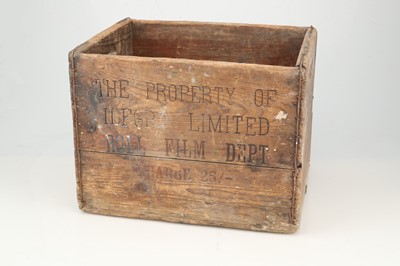 Lot 406 - An Ilford Wooden Storage Crate