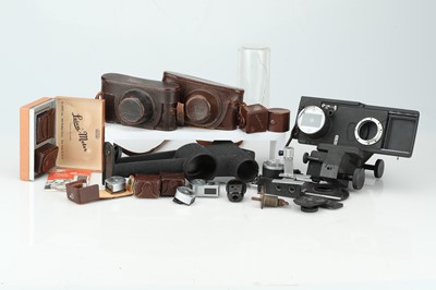 Lot 54 - A Selection of Leica Camera Accessories