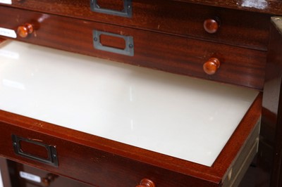 Lot 205 - Specimen Cabinet From The London Natural History Museum's Rothchild, Cockayne & Kettlewell Collection