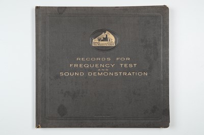 Lot 882 - HMV Records for Frequency Teat & Sound Demonstration