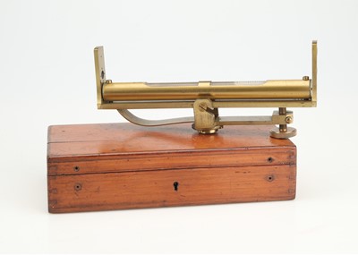 Lot 775 - A Good Victorian Surveyors Level By Harling, London