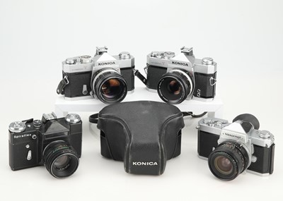 Lot 197 - A selection of Four 35mm SLR Cameras