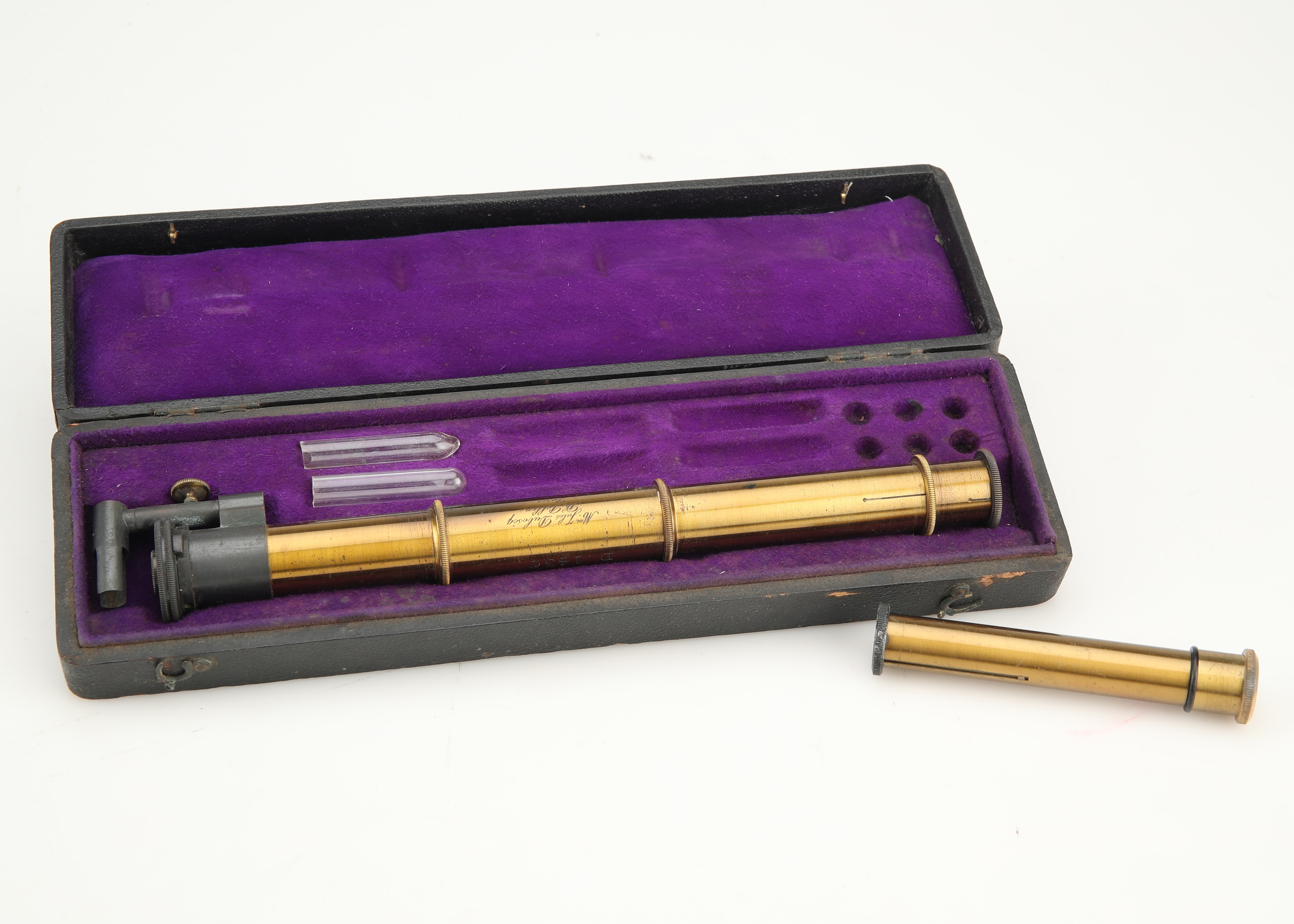 Spectroscope Round Lot 706 - A Spectroscope By Duboscq and another,