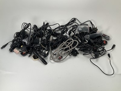 Lot 411 - A Large Selection of Power Cables