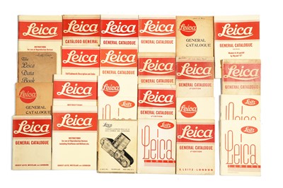 Lot 794 - A Good Selection of Early Leica Catalogues & News Publications