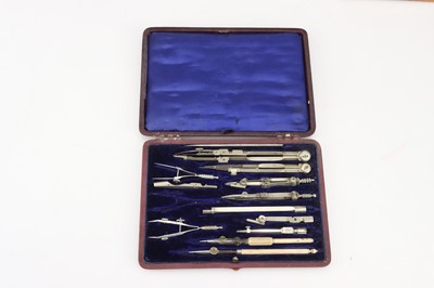 Lot 743 - Drawing/ Drafting Instruments, Three Part-sets