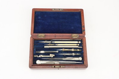 Lot 743 - Drawing/ Drafting Instruments, Three Part-sets