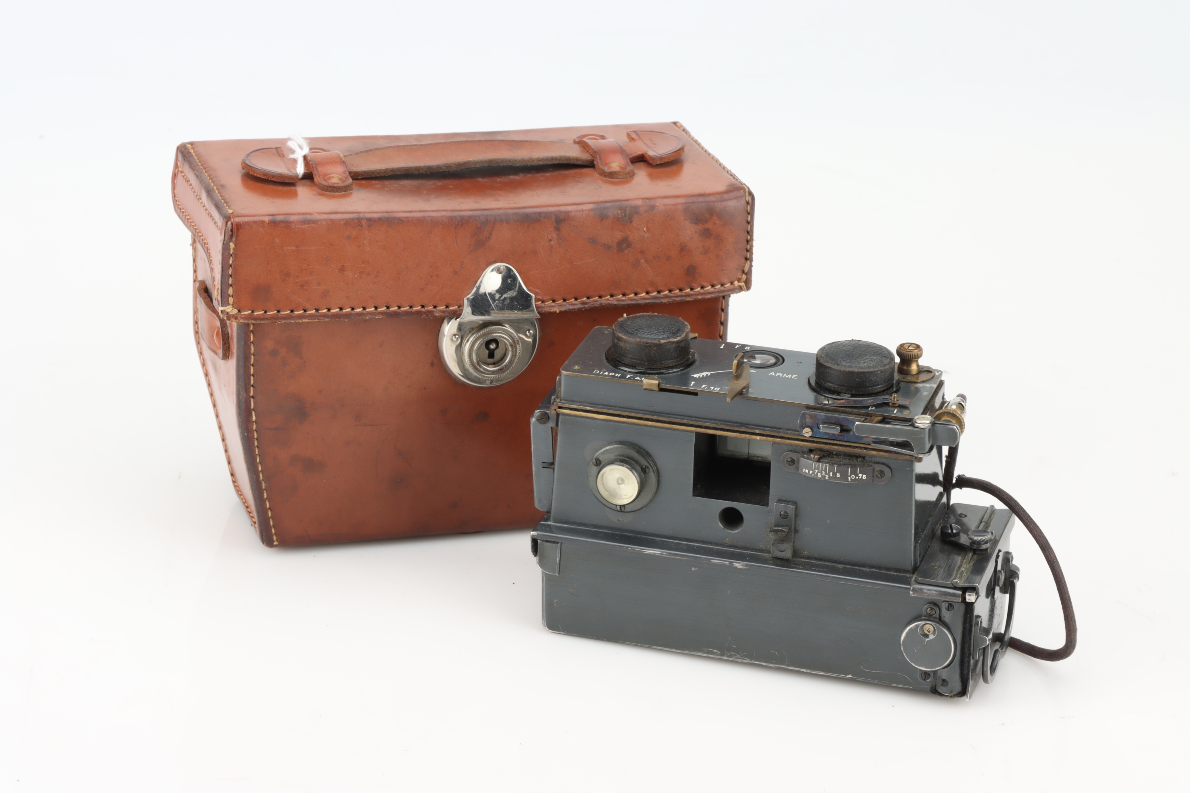 Lot 272 - A Jules Richard Verascope Stereo Camera,