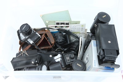 Lot 186 - A Canon AE-1 Program SLR Camera